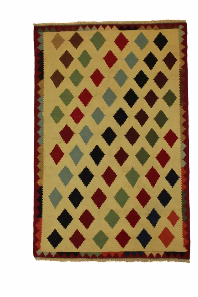 Orientteppich Fars 153 x 100 cm Wolle handgewebt