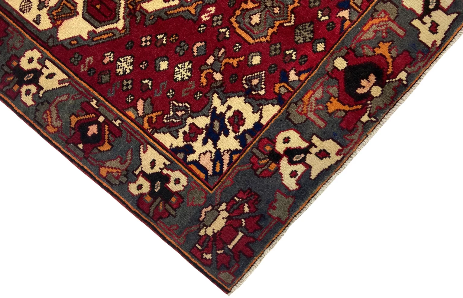 Perserteppich Hamadan 200x135 cm Wolle handgeknüpft