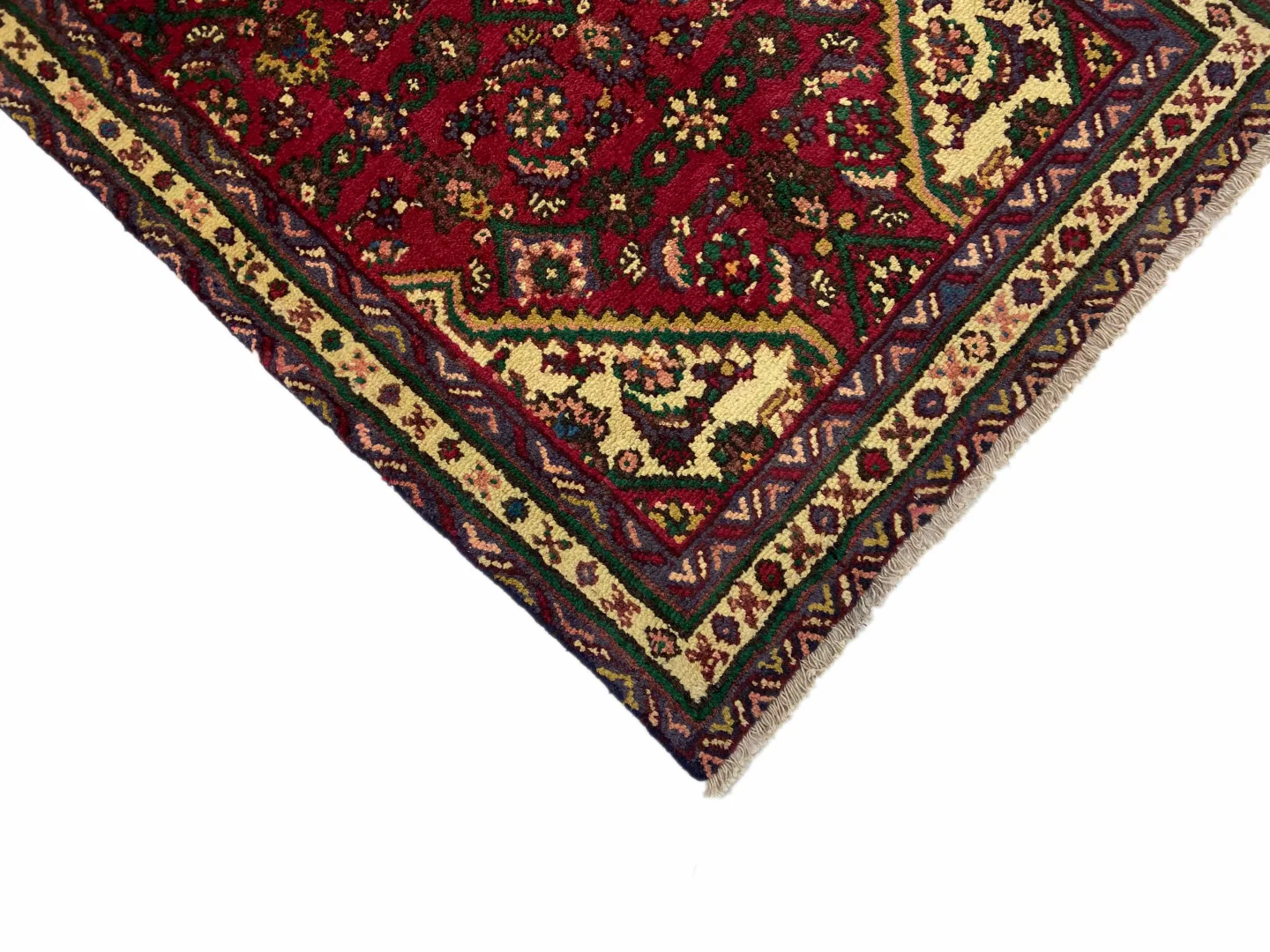 Perserteppich Hamadan 208 x 97 cm Wolle handgeknüpft