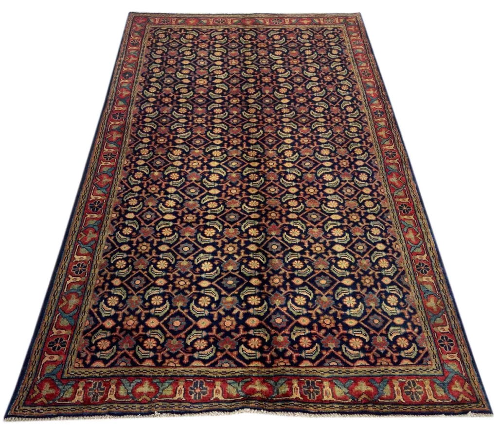 Perserteppich Hamadan 220 x 135 cm Wolle handgeknüpft