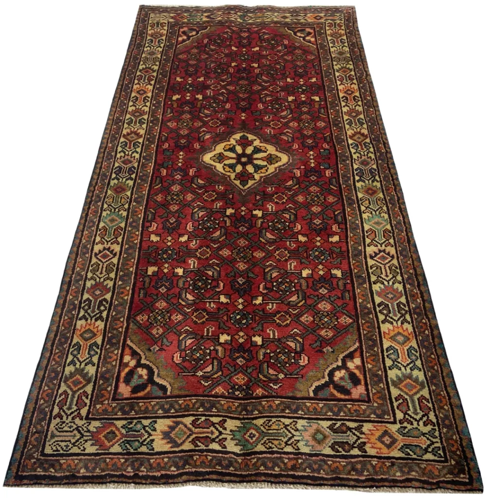 Perserteppich Hamadan 233 x 113 cm Wolle handgeknüpft