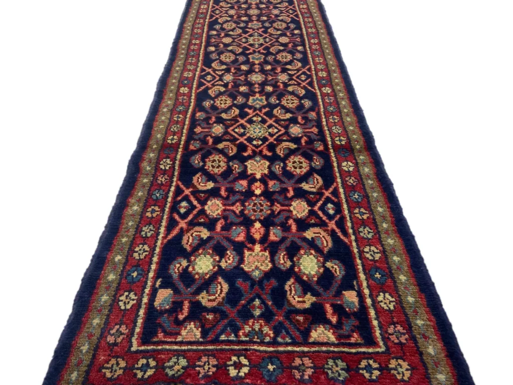 Perserteppich Hamadan 266 x 62 cm Wolle handgeknüpft