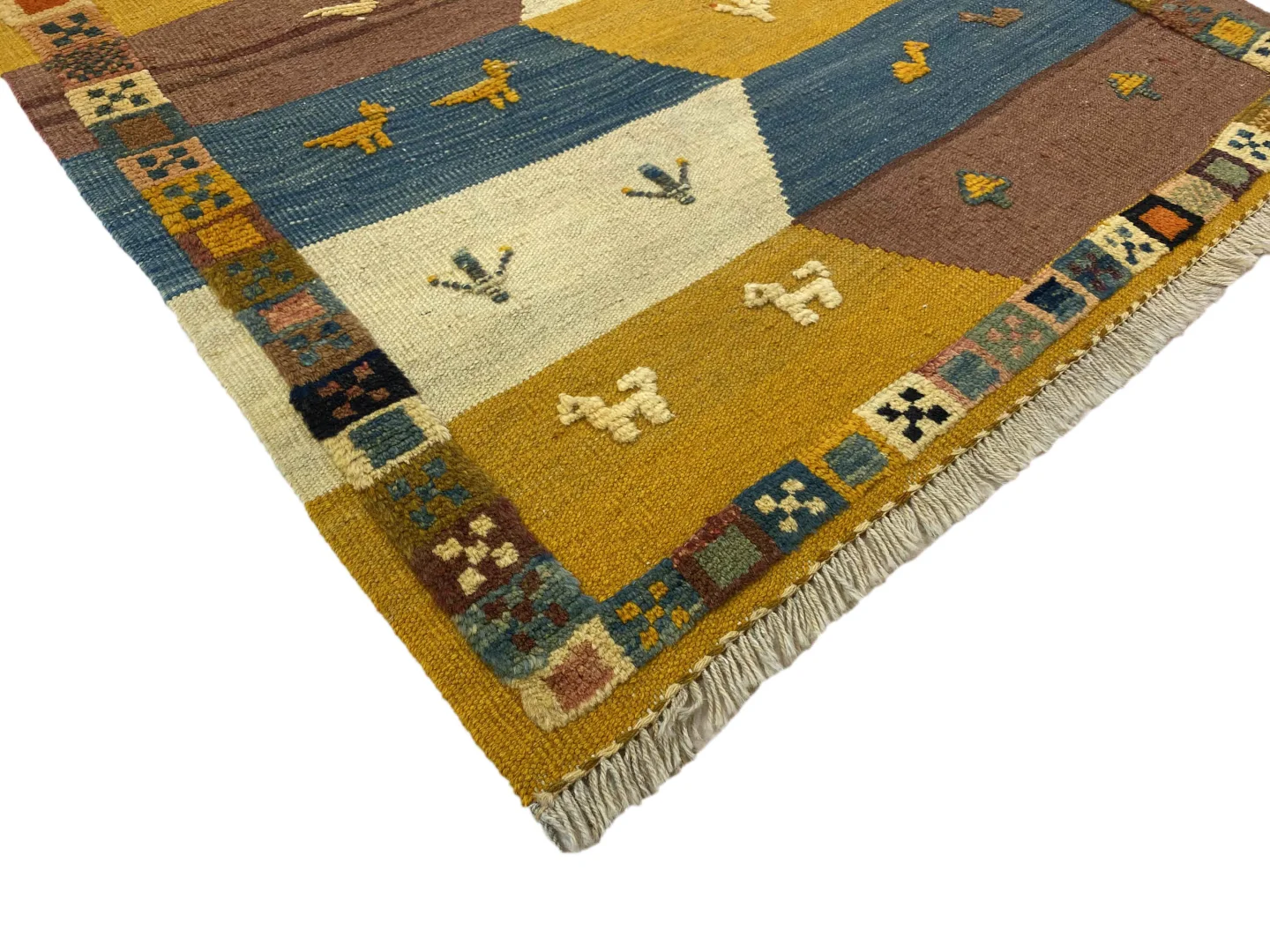 Orientteppich Fars 148 x 105 cm Wolle handgewebt