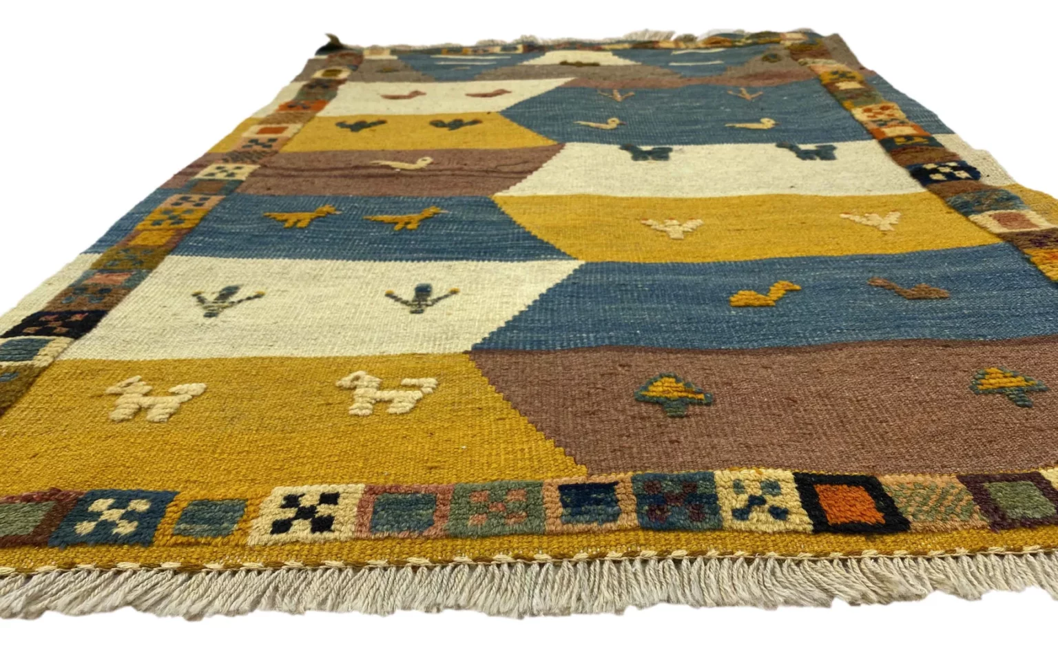 Orientteppich Fars 148 x 105 cm Wolle handgewebt