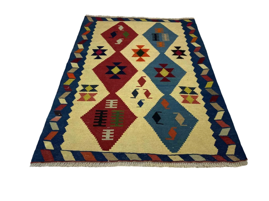 Orientteppich Fars 150 x 105 cm Wolle handgewebt