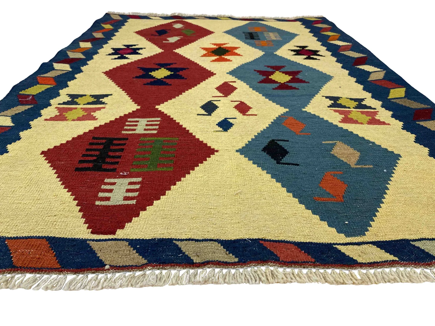 Orientteppich Fars 150 x 105 cm Wolle handgewebt