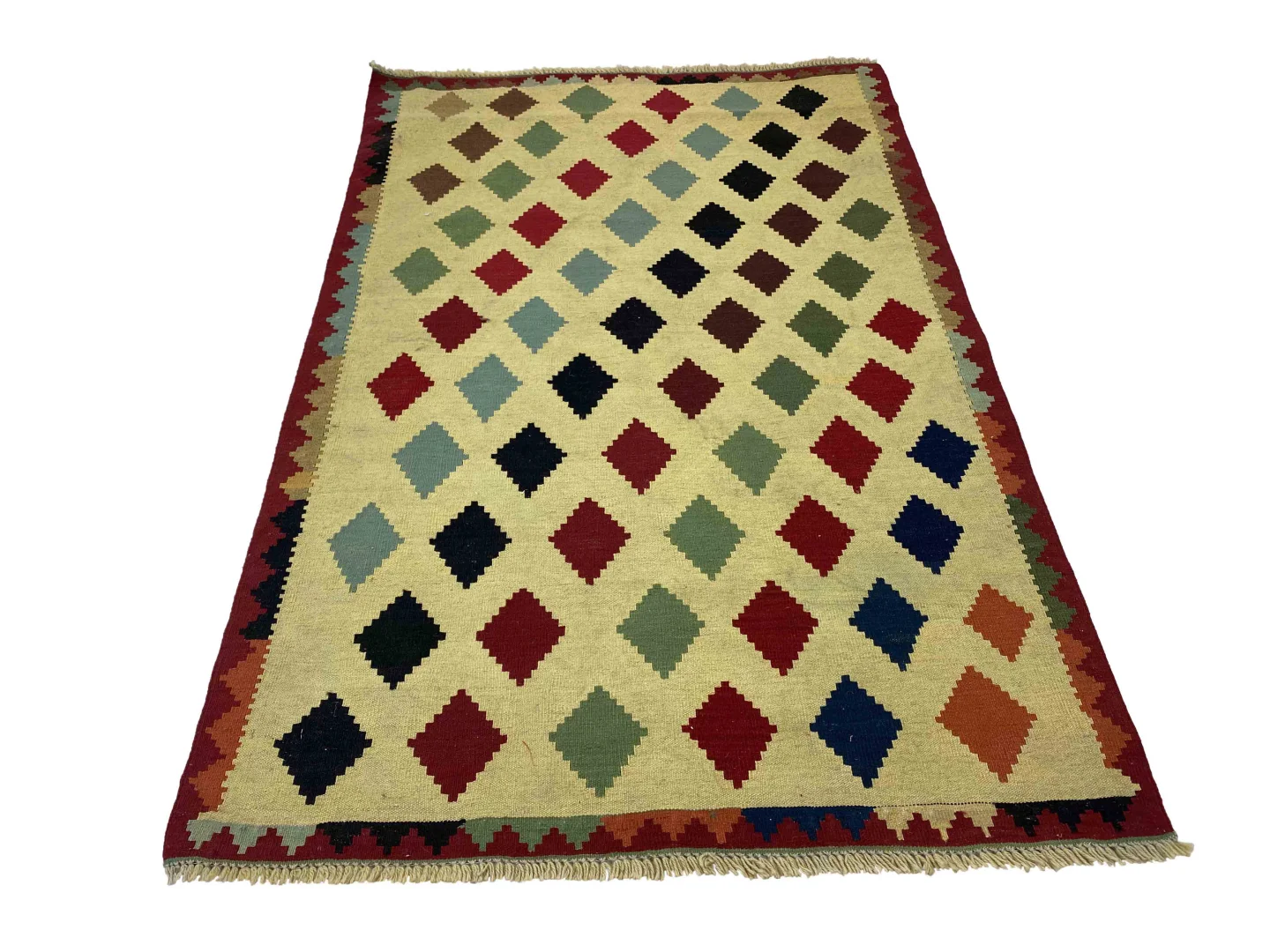Orientteppich Fars 153 x 100 cm Wolle handgewebt