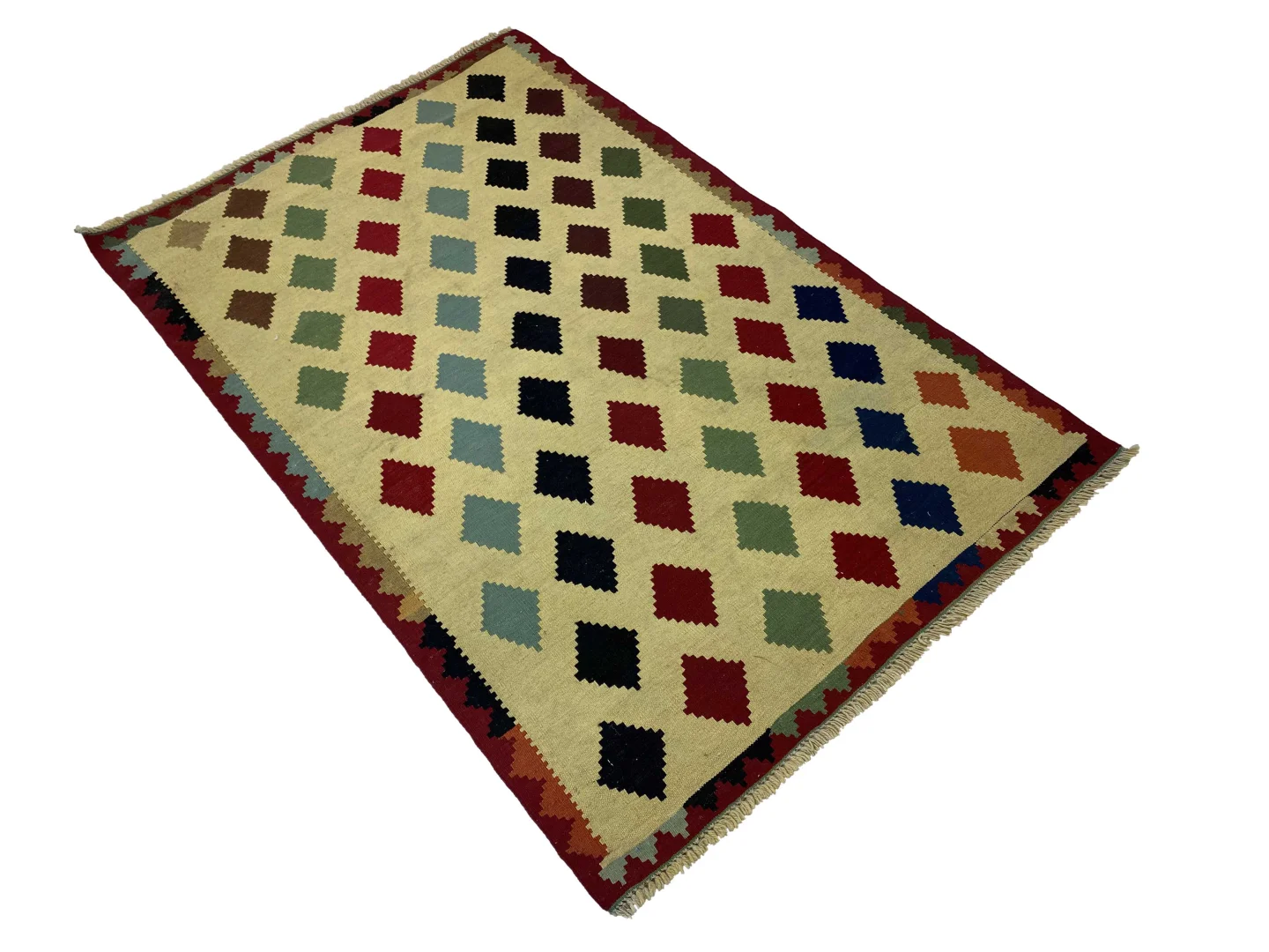 Orientteppich Fars 153 x 100 cm Wolle handgewebt