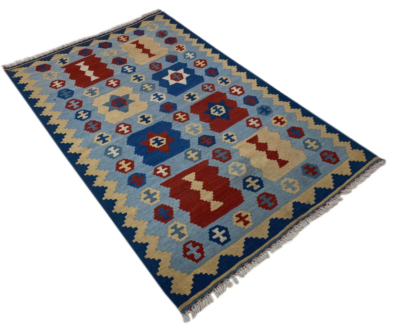 Perserteppich Fars 159 x 103 cm Wolle handgewebt