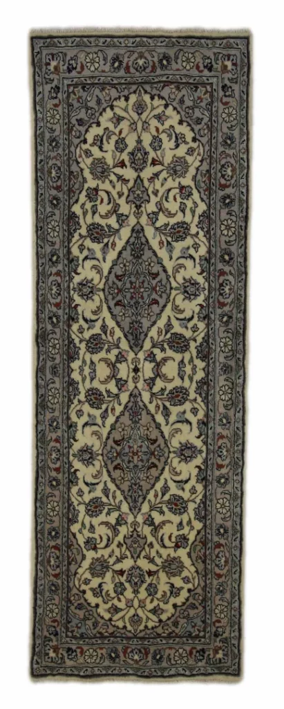 Perserteppich Keshan 230 x 78 cm Wolle handgeknüpft