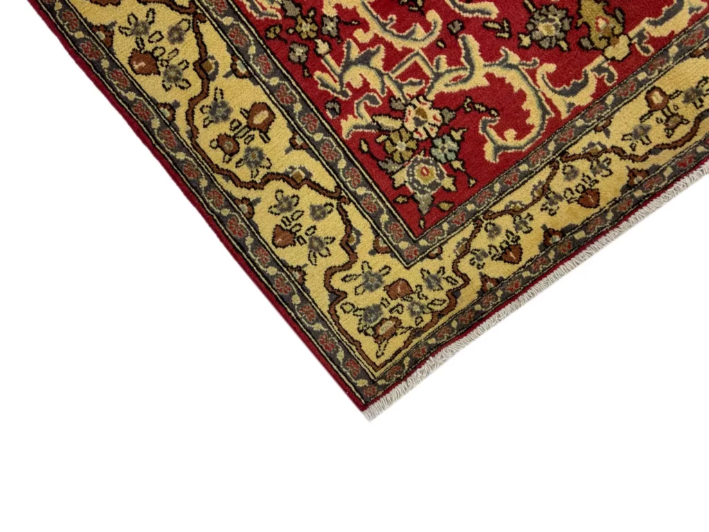 Perserteppich Keshan 210 x 138 cm Wolle handgeknüpft