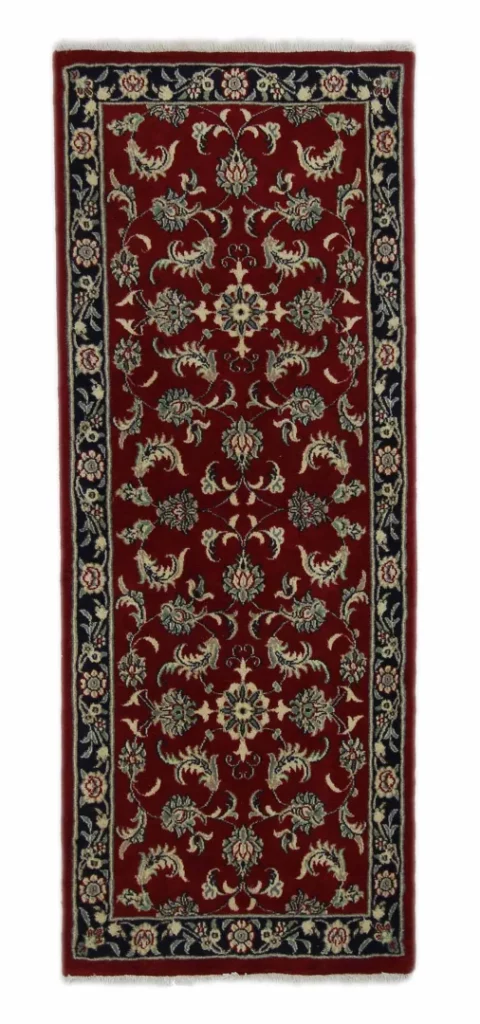 Perserteppich Maschhad 200 x 77 cm Wolle handgeknüpft