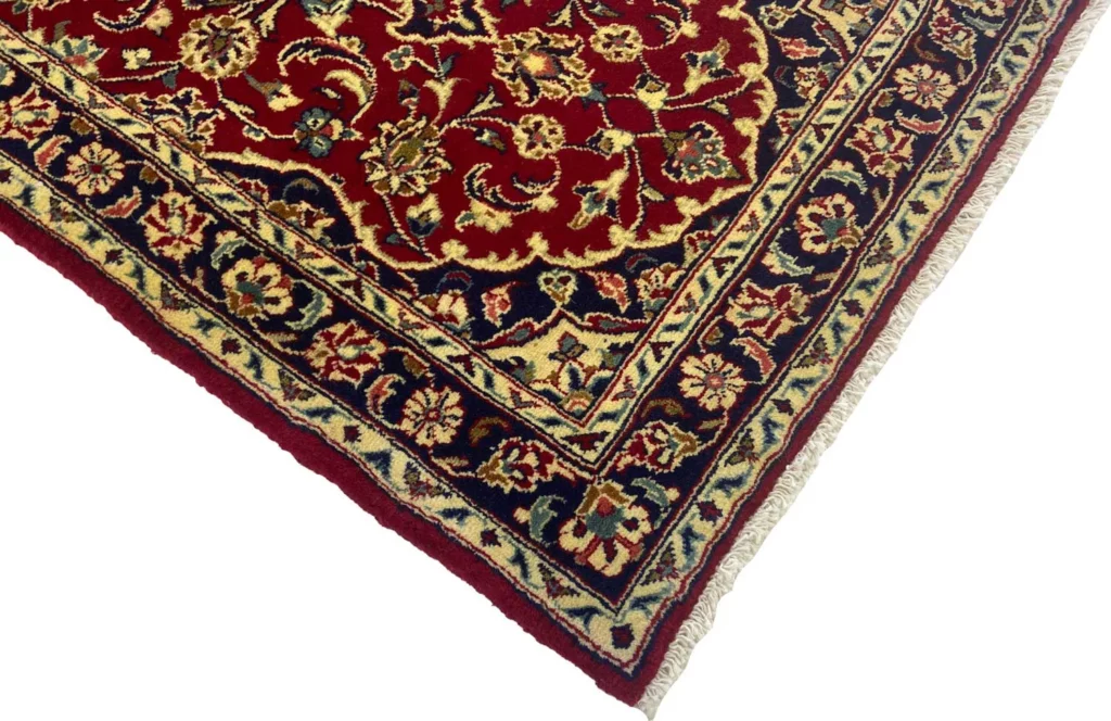 Perserteppich Keshan 295 x 76 cm Wolle handgeknüpft
