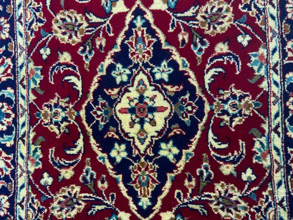 Perserteppich Keshan 295 x 76 cm Wolle handgeknüpft