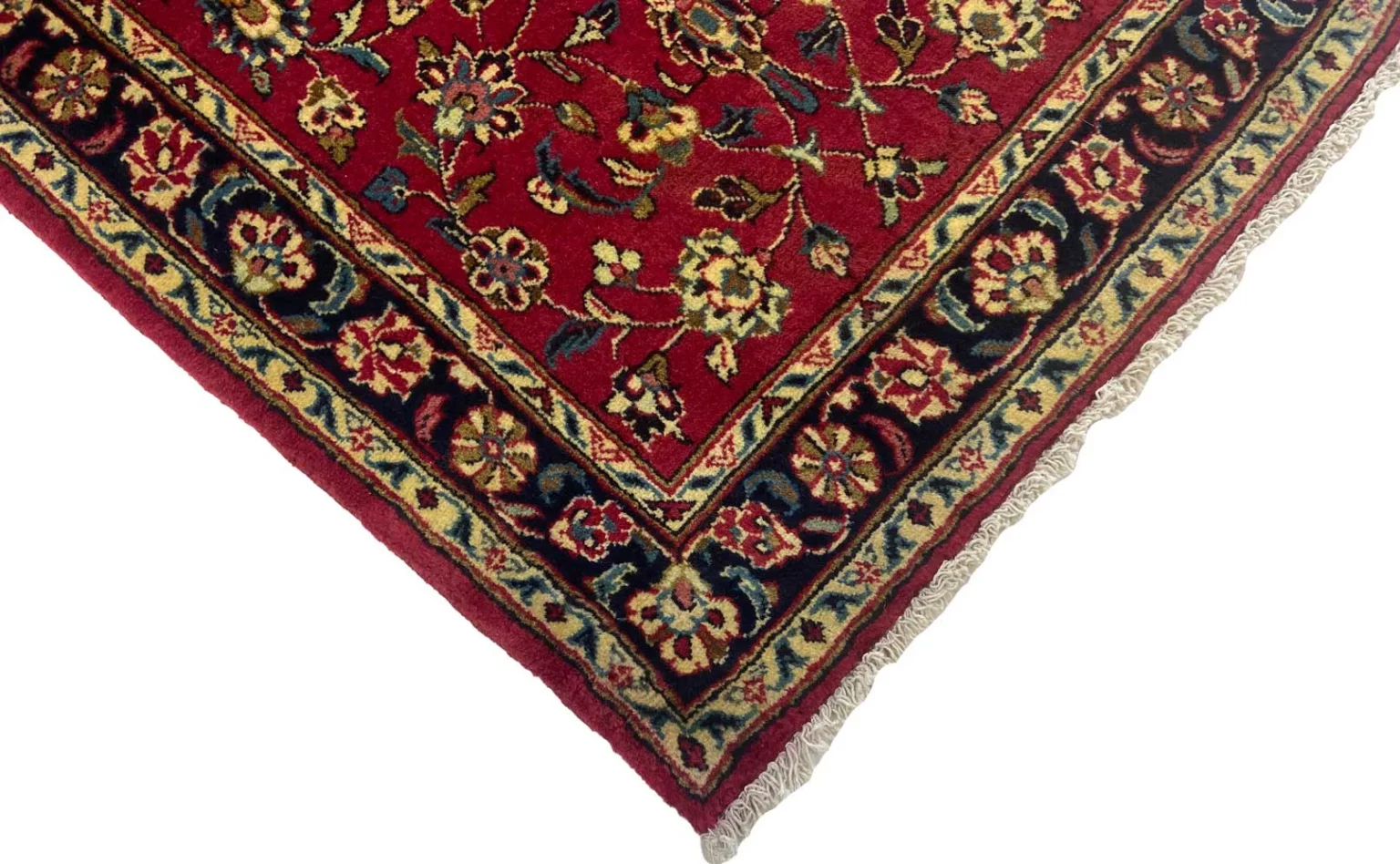 Perserteppich Keshan 300 x 75 cm Wolle handgeknüpft