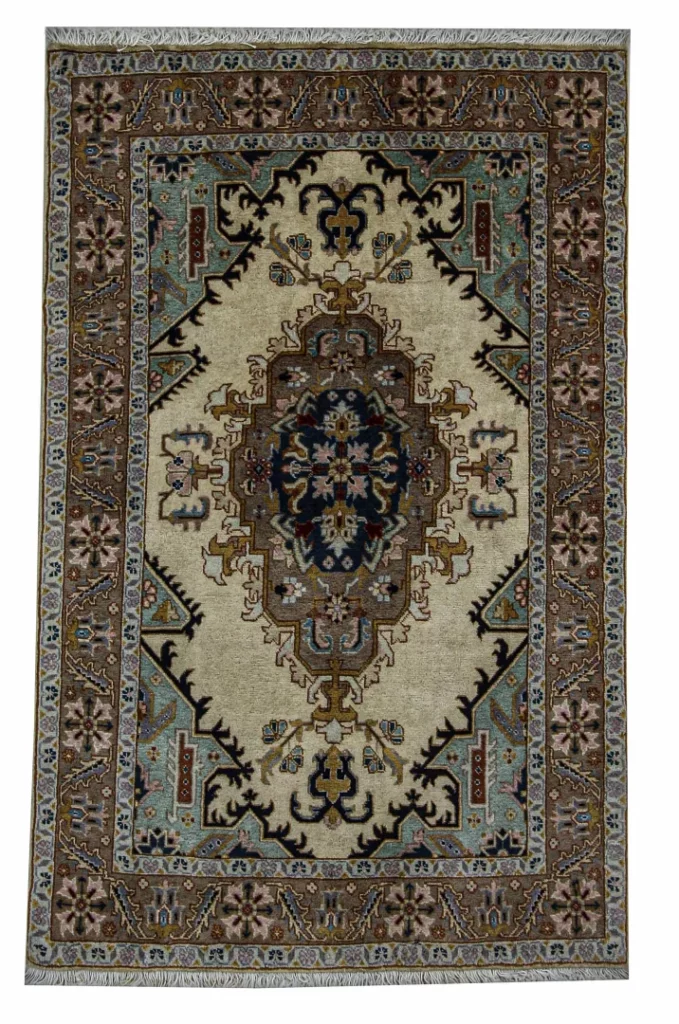 orientteppich-meshkin-155-x-98-cm-120000-knoten-handgeknupft Perserteppich Meshkin 155 x 98 cm Wolle handgeknüpft