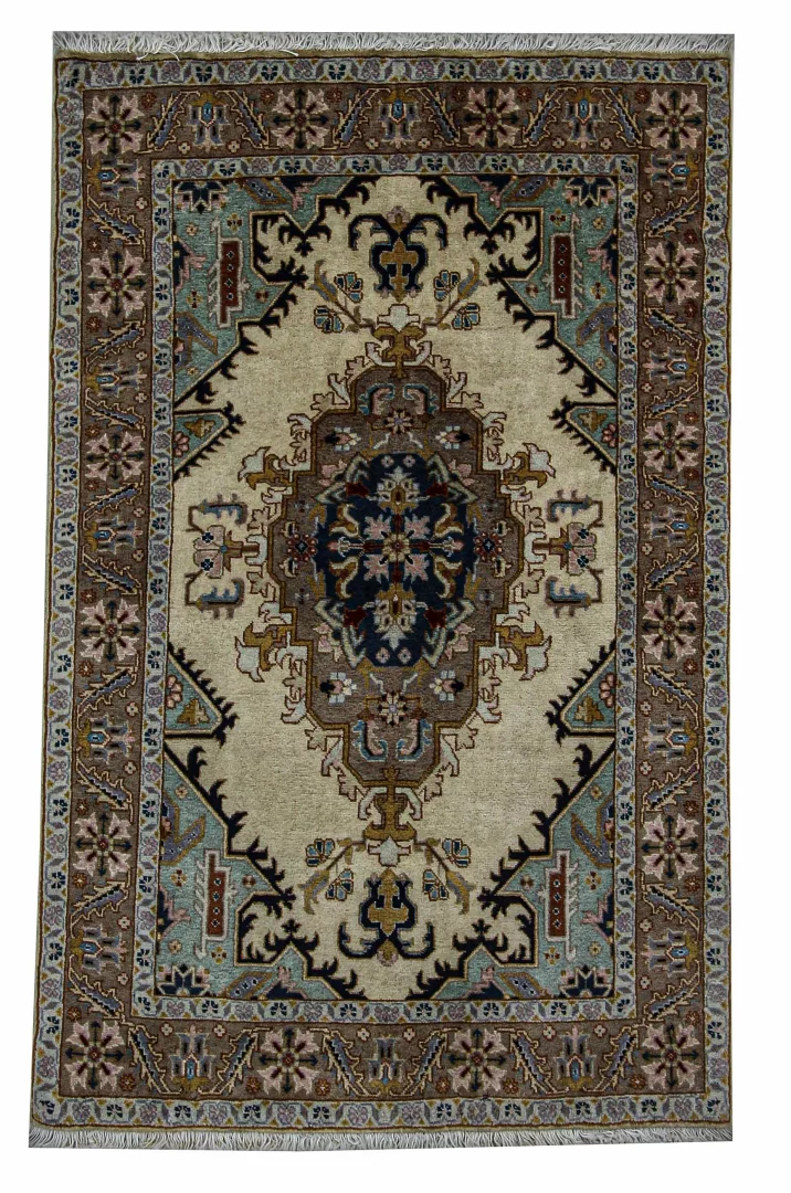 orientteppich-meshkin-155-x-98-cm-120000-knoten-handgeknupft Perserteppich Meshkin 155 x 98 cm Wolle handgeknüpft