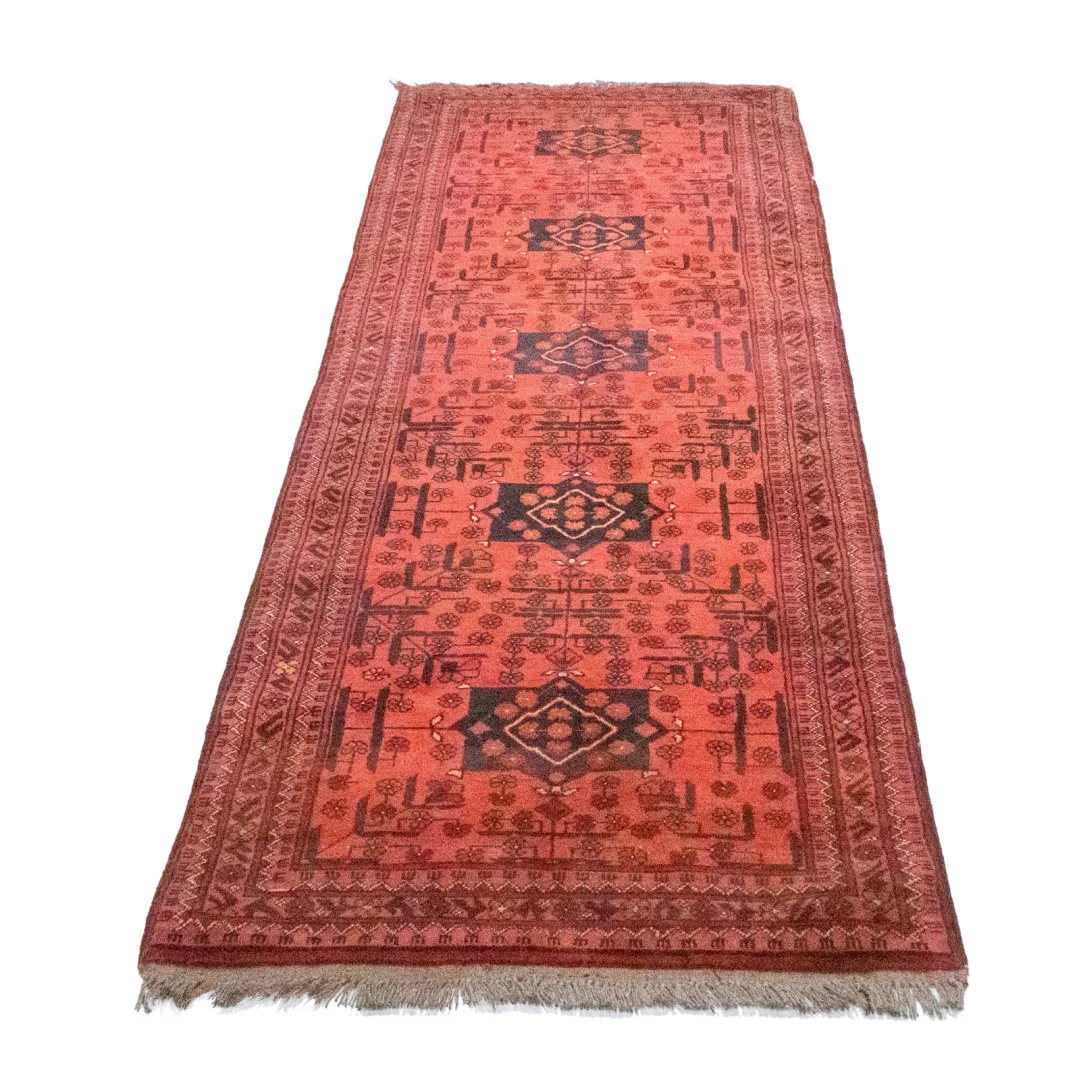 Orientteppich Khal Mohammadi 298 x 79 cm Wolle handgeknüpft