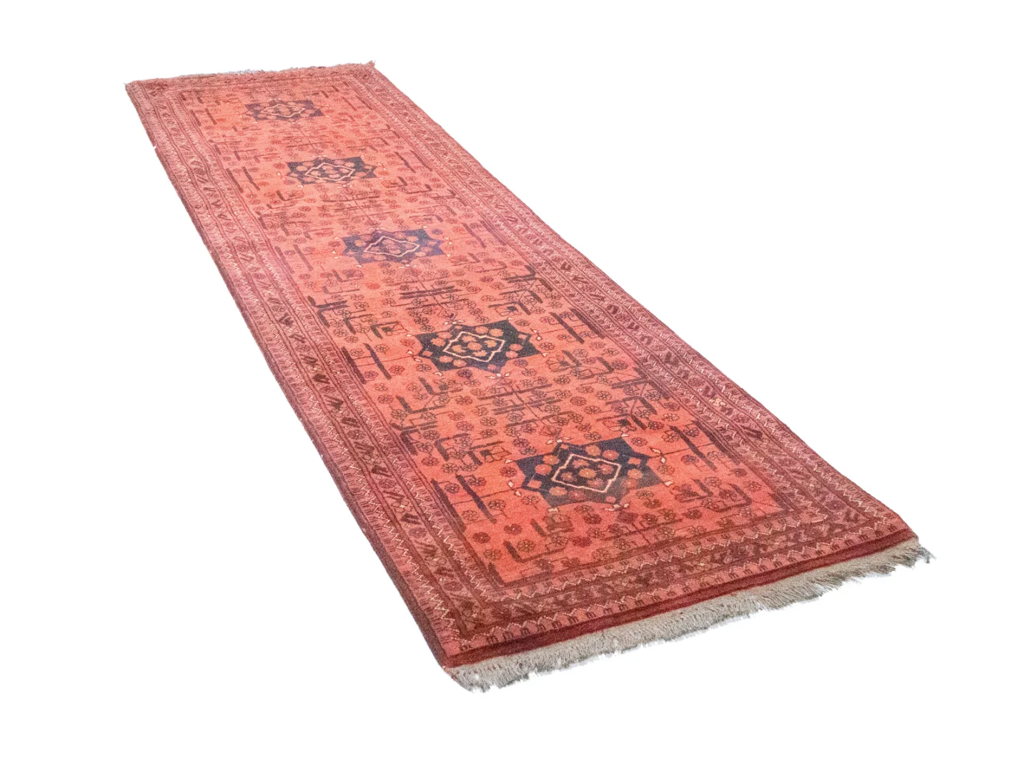 Orientteppich Khal Mohammadi 298 x 79 cm Wolle handgeknüpft