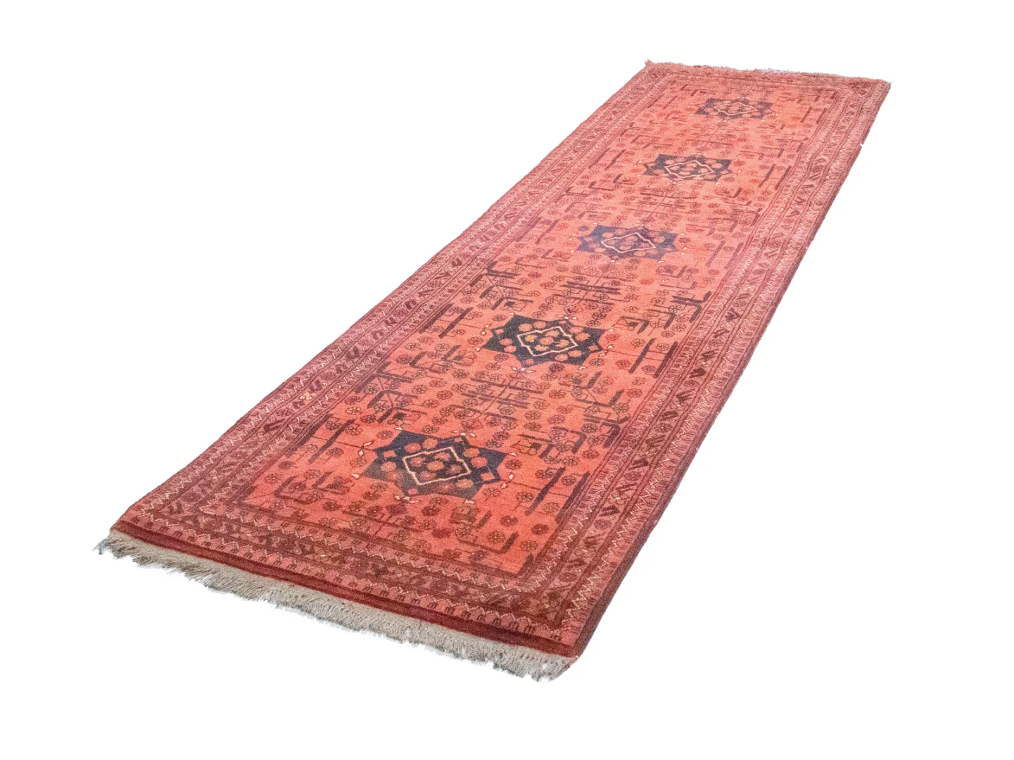 Orientteppich Khal Mohammadi 298 x 79 cm Wolle handgeknüpft
