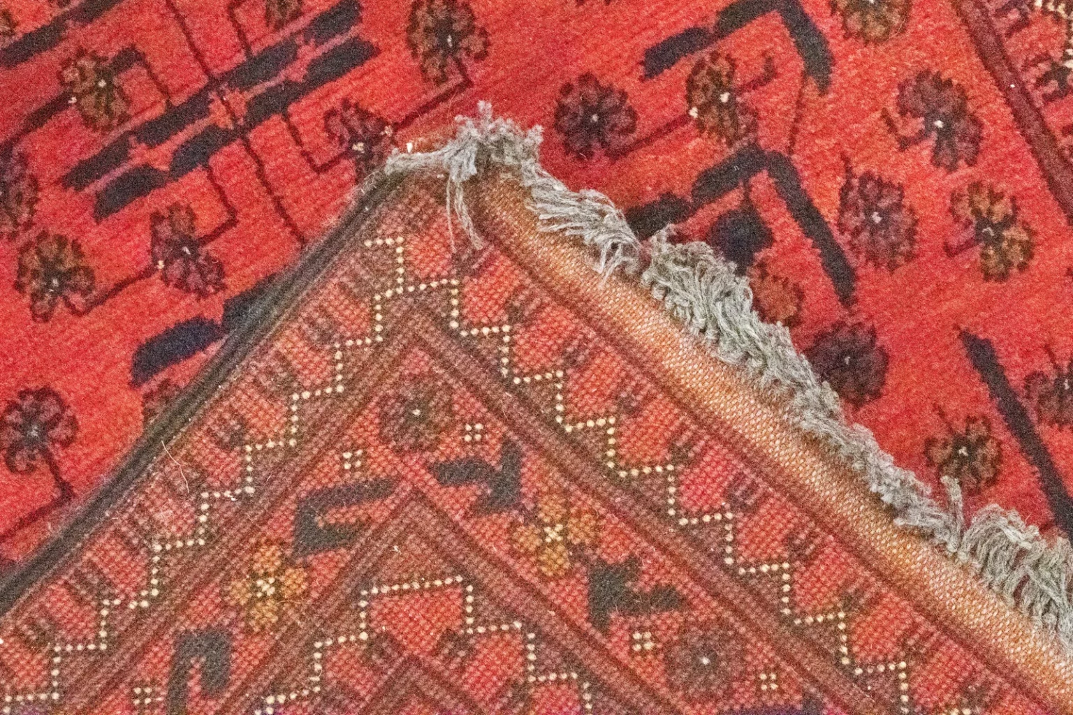 Orientteppich Khal Mohammadi 298 x 79 cm Wolle handgeknüpft