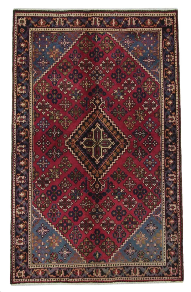 Orientteppich Meymeh 210 x 130 cm Wolle handgeknüpft