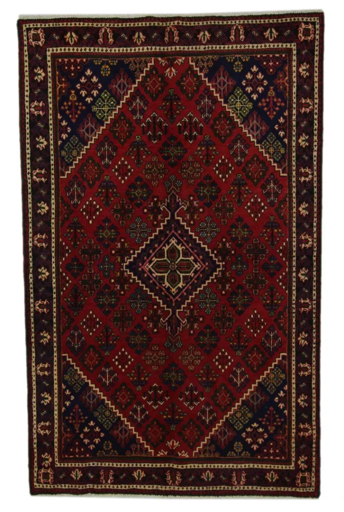 Orientteppich Meymeh 212 x 133 cm Wolle handgeknüpft