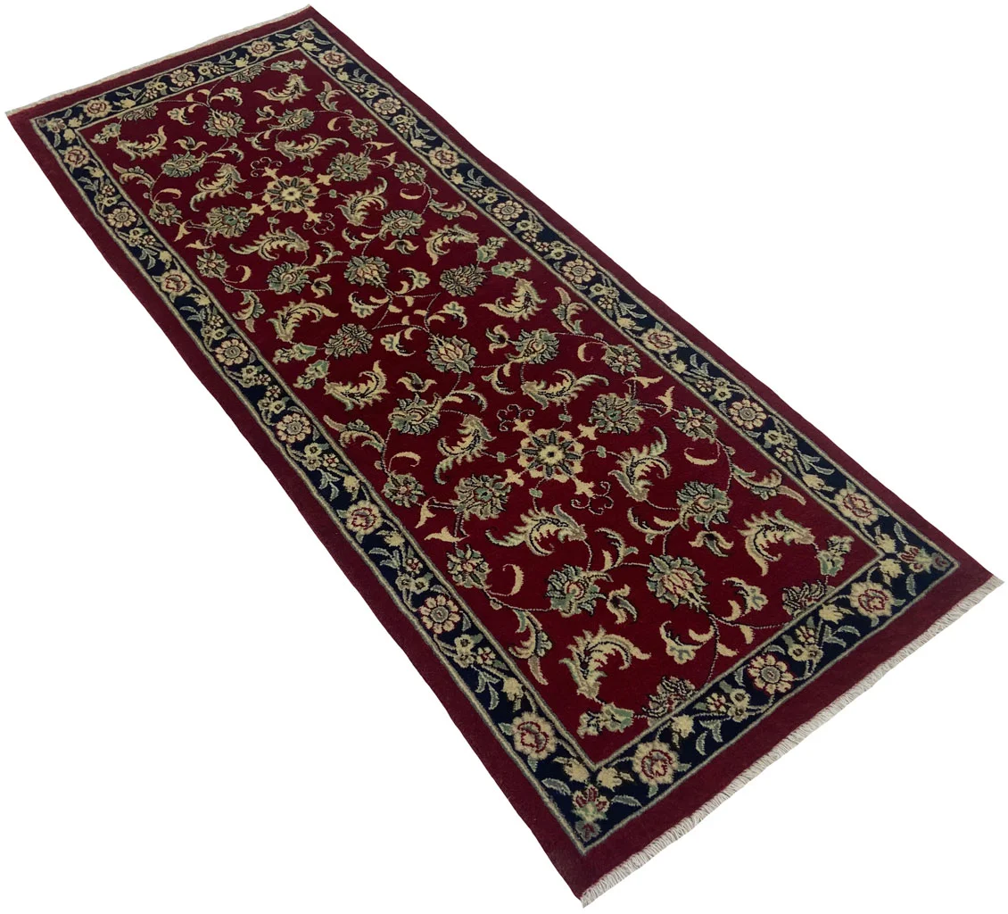 maschhad-orientteppich-198x79-cm-180000-knoten-handgeknupft-2 Perserteppich Maschhad 198x79 cm handgeknüpft