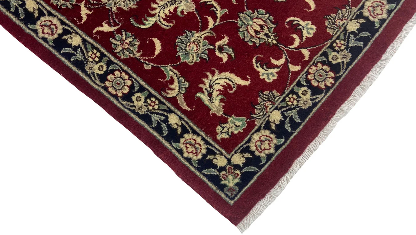 Perserteppich Maschhad 200 x 76 cm Wolle handgeknüpft
