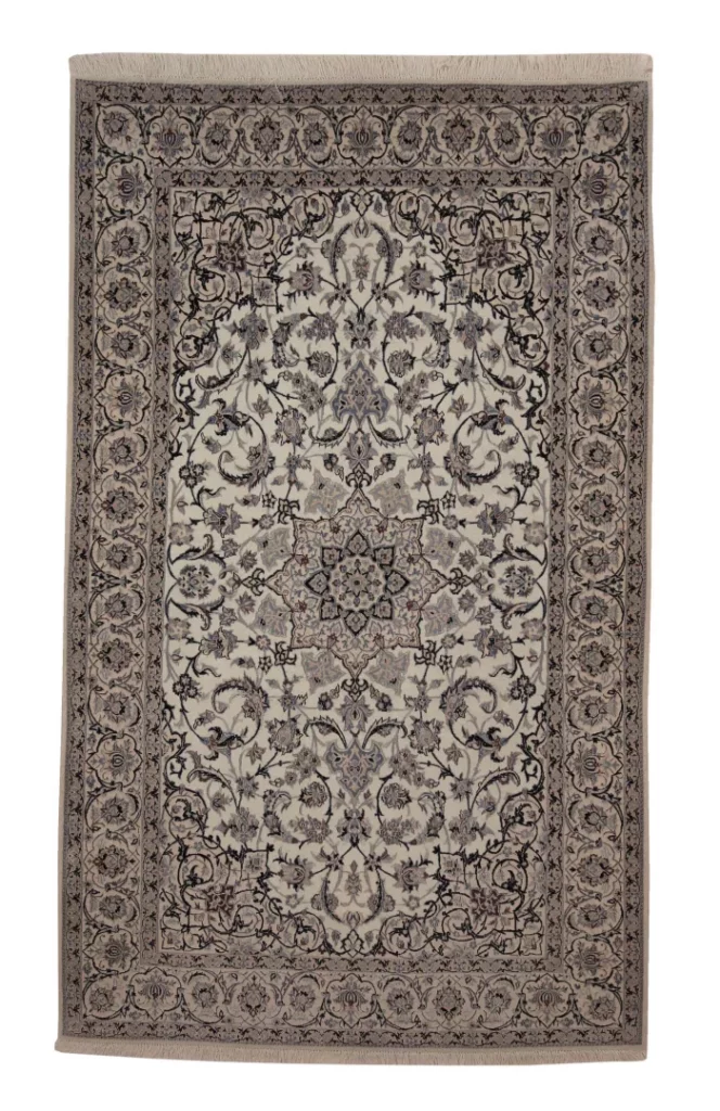nain-6la-orientteppich-215x130-cm-handgeknupft-fur-teppiche Perserteppich Nain 215x130 cm Wolle handgeknüpft