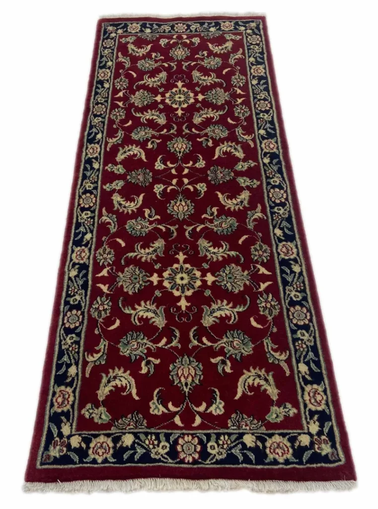 Perserteppich Maschhad 200 x 77 cm Wolle handgeknüpft