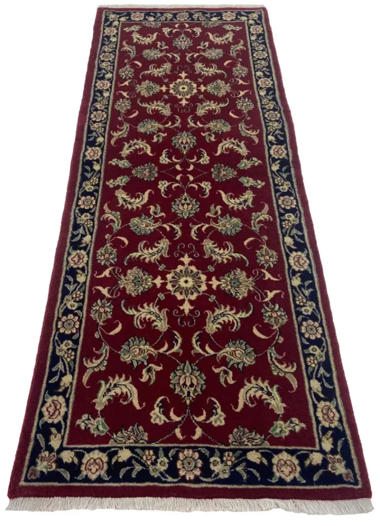 maschhad-teppich-202x76-cm-180000-knoten-m-florales-muster-handgeknupft-1 Perserteppich Maschhad 202x76 cm handgeknüpft