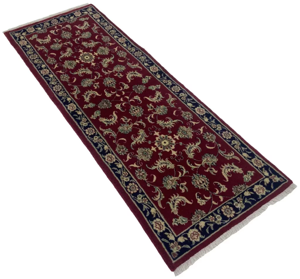 maschhad-teppich-202x76-cm-180000-knoten-m-florales-muster-handgeknupft-2 Perserteppich Maschhad 202x76 cm handgeknüpft