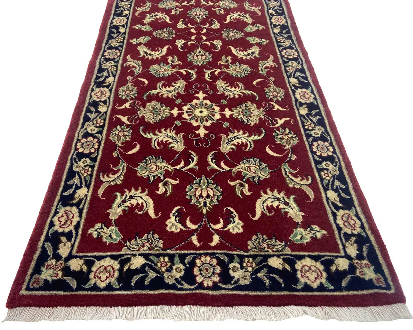 maschhad-teppich-202x76-cm-180000-knoten-m-florales-muster-handgeknupft-4 Perserteppich Maschhad 202x76 cm handgeknüpft