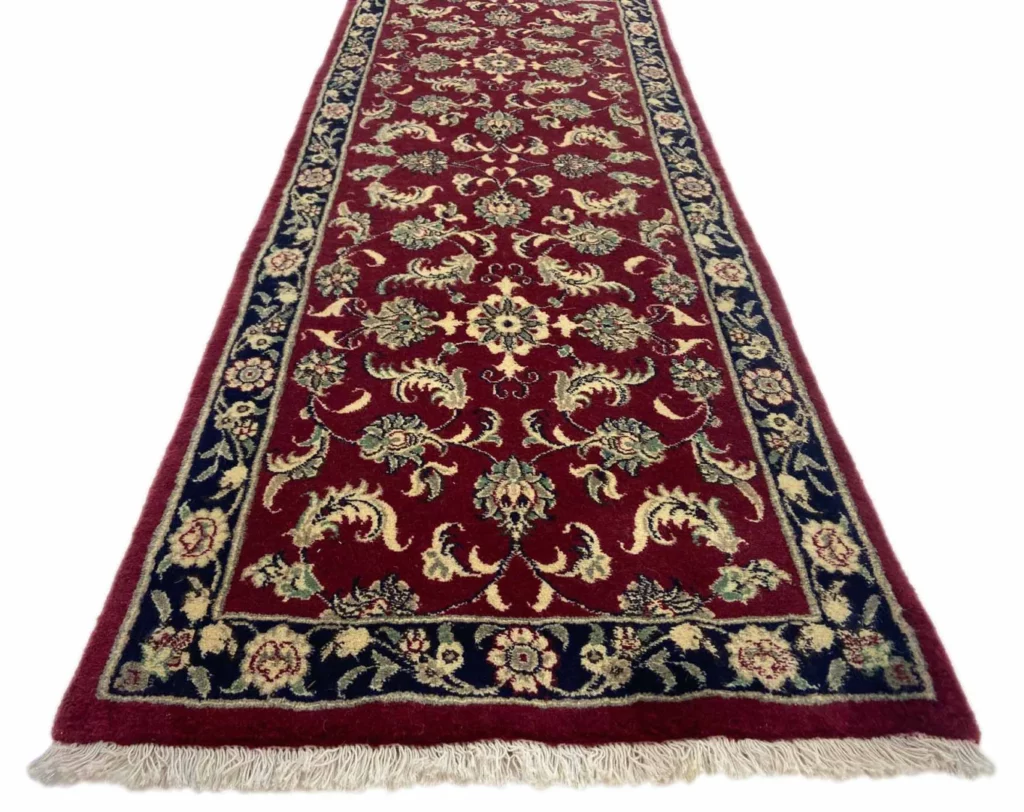 Perserteppich Maschhad 202x78 cm Wolle handgeknüpft