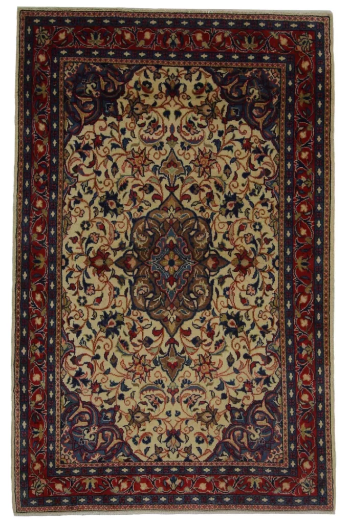 Perserteppich Sarough 170 x 110 cm Wolle handgeknüpft