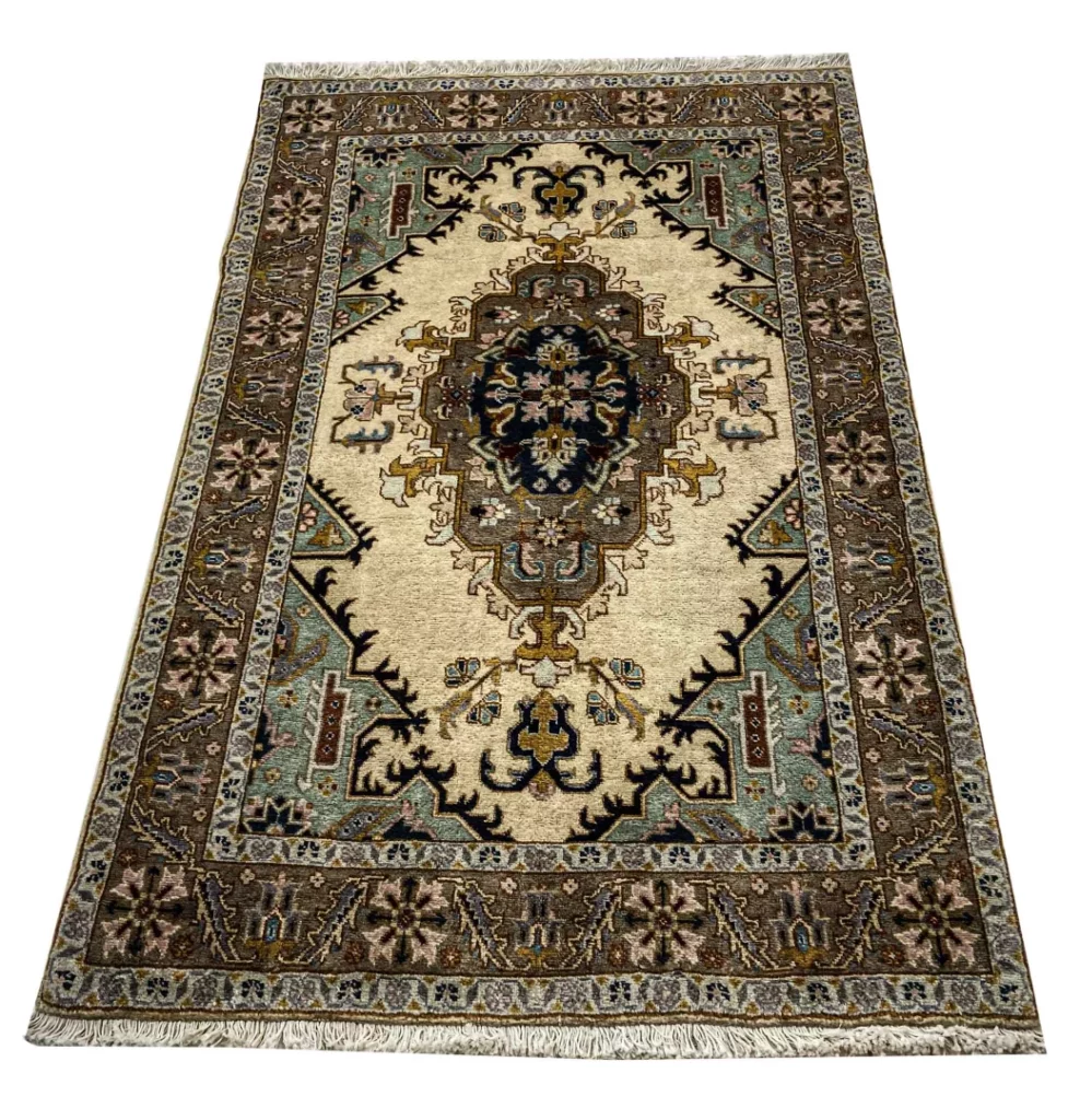 orientteppich-meshkin-155-x-98-cm-120000-knoten-handgeknupft-1 Perserteppich Meshkin 155 x 98 cm Wolle handgeknüpft