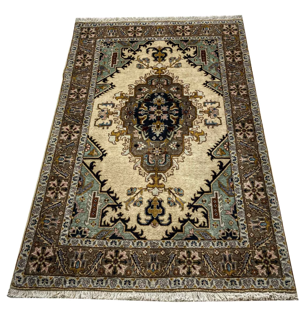 orientteppich-meshkin-155-x-98-cm-120000-knoten-handgeknupft-1 Perserteppich Meshkin 155 x 98 cm Wolle handgeknüpft