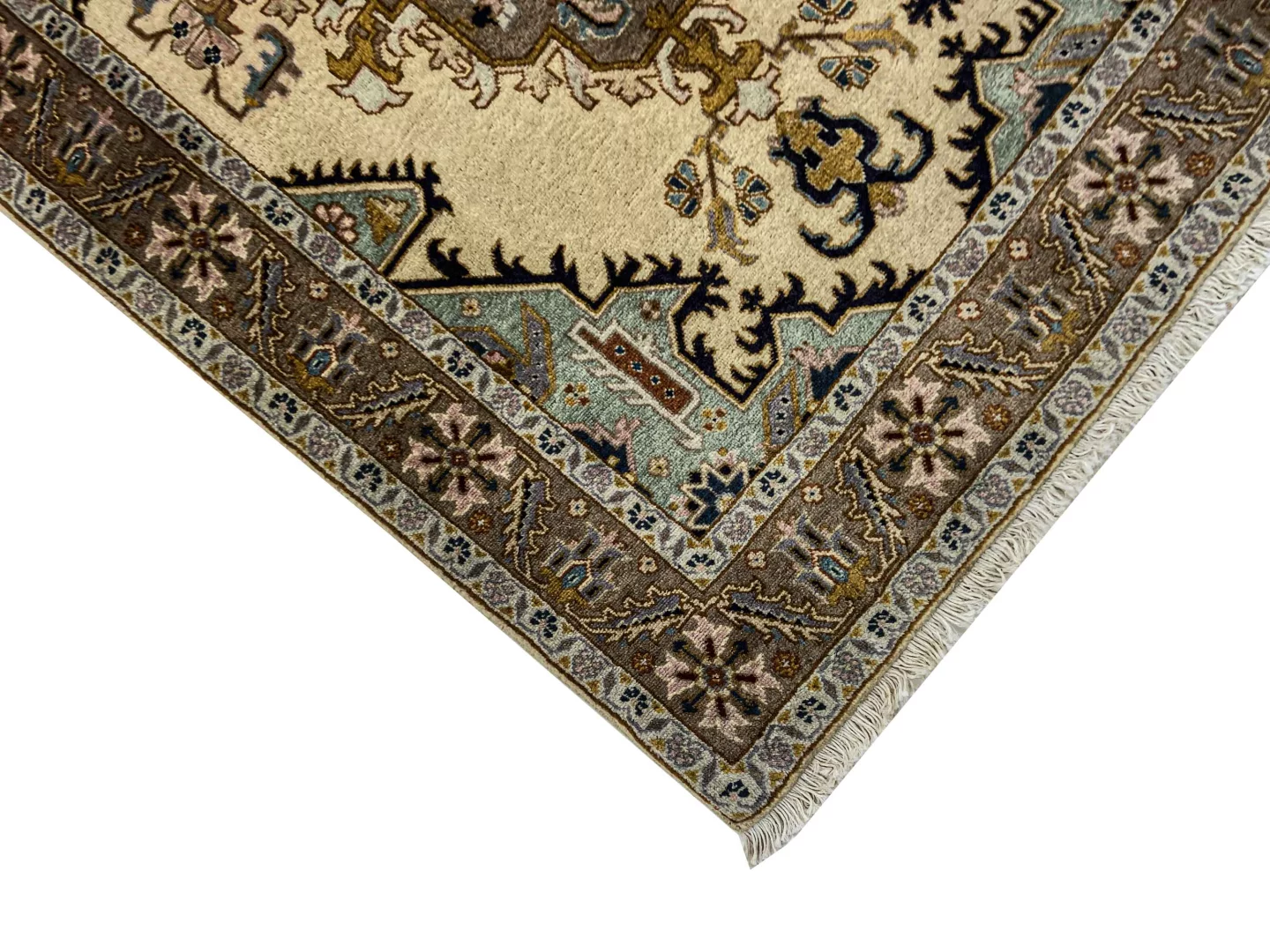 orientteppich-meshkin-155-x-98-cm-120000-knoten-handgeknupft-3 Perserteppich Meshkin 155 x 98 cm Wolle handgeknüpft