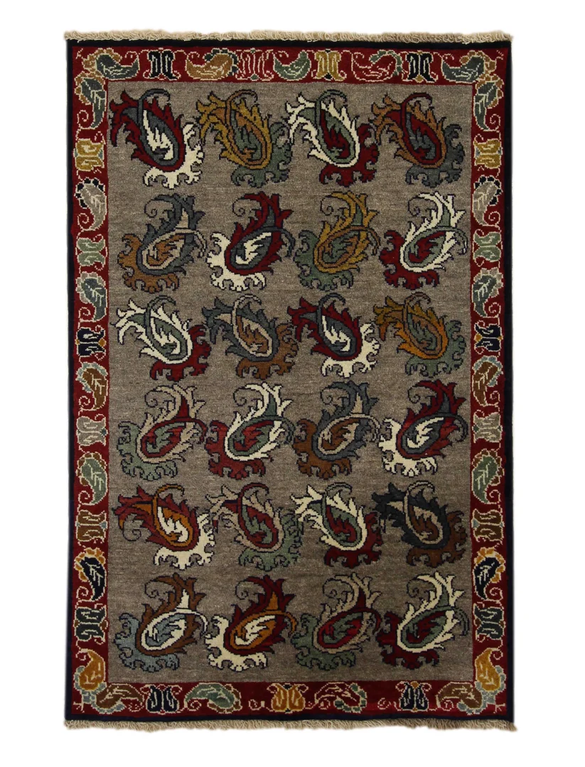 Perserteppich Shiraz 154 x 102 cm Wolle handgeknüpft