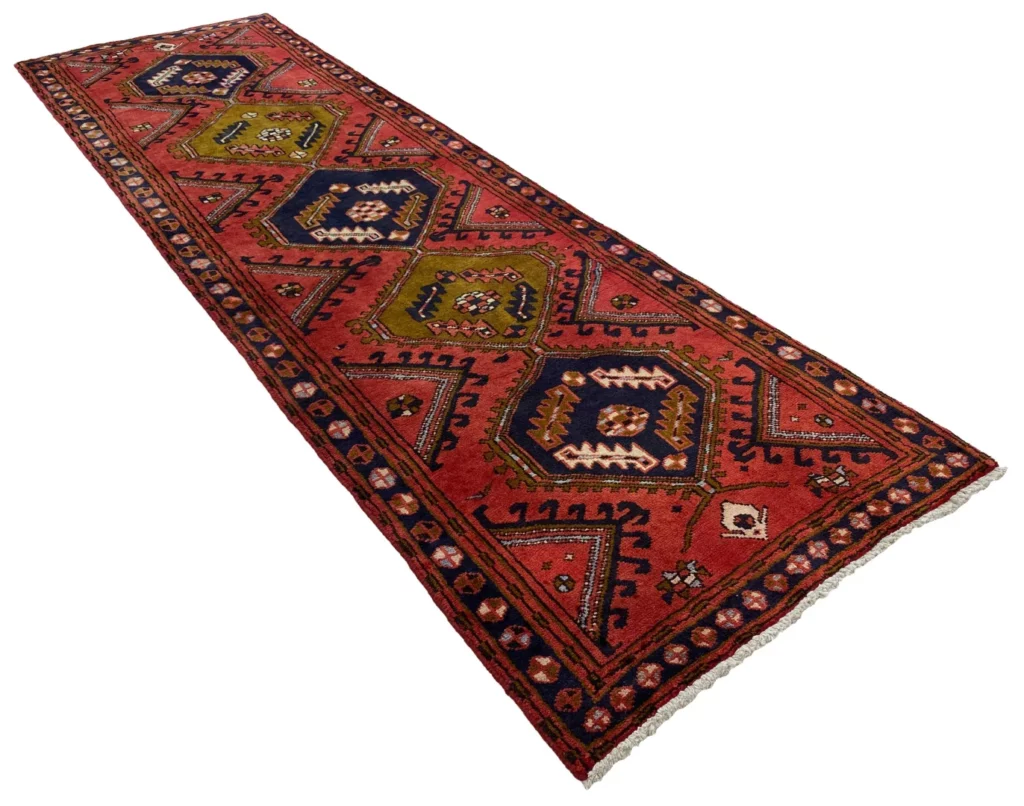 Perserteppich Meshkin 316 x 95 cm Wolle handgeknüpft