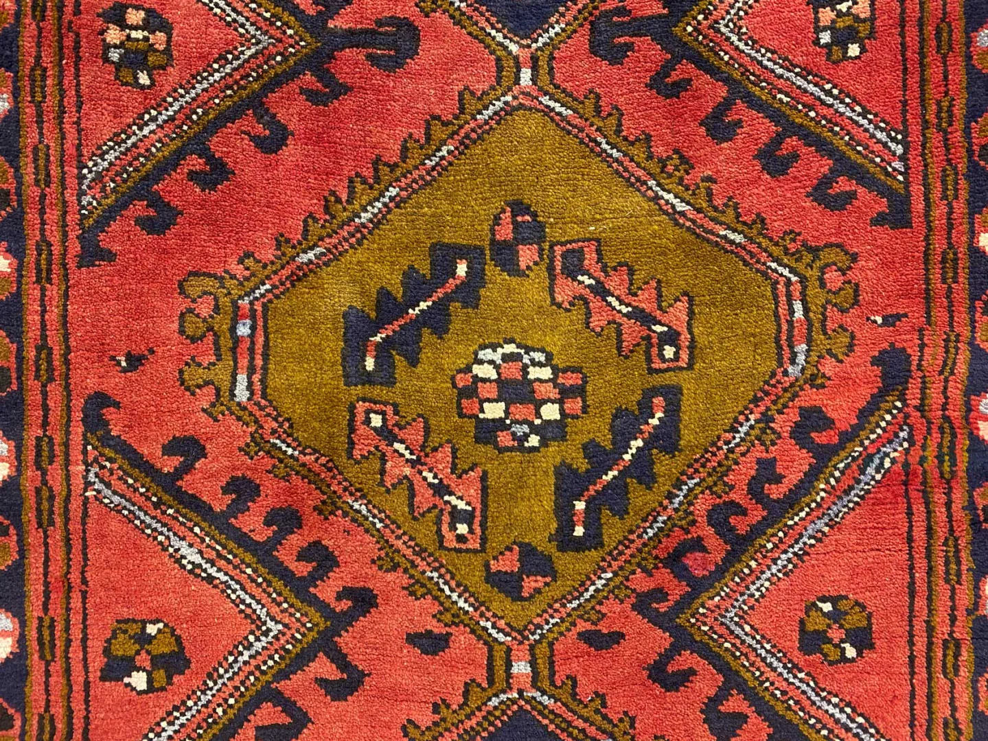 Perserteppich Meshkin 316 x 95 cm Wolle handgeknüpft