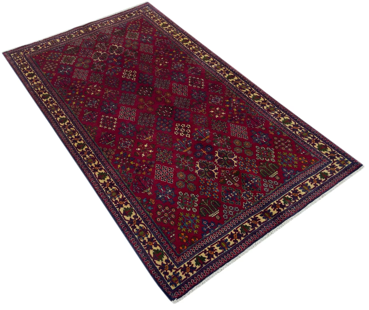 Orientteppich Meymeh 201x114 cm Wolle handgeknüpft