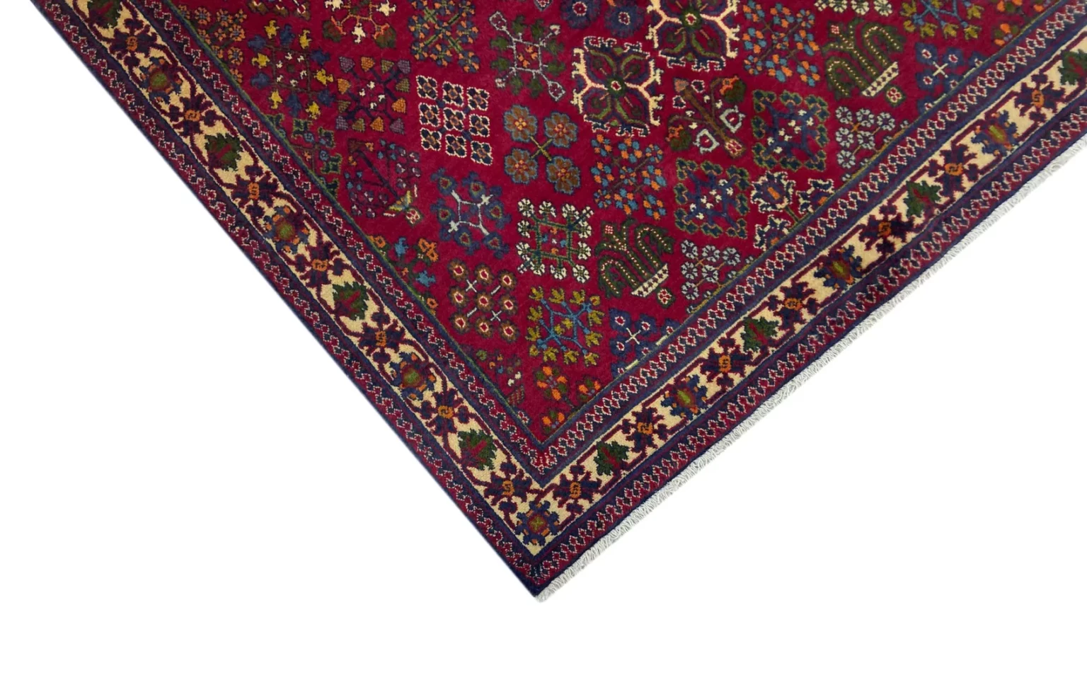 Orientteppich Meymeh 201x114 cm Wolle handgeknüpft