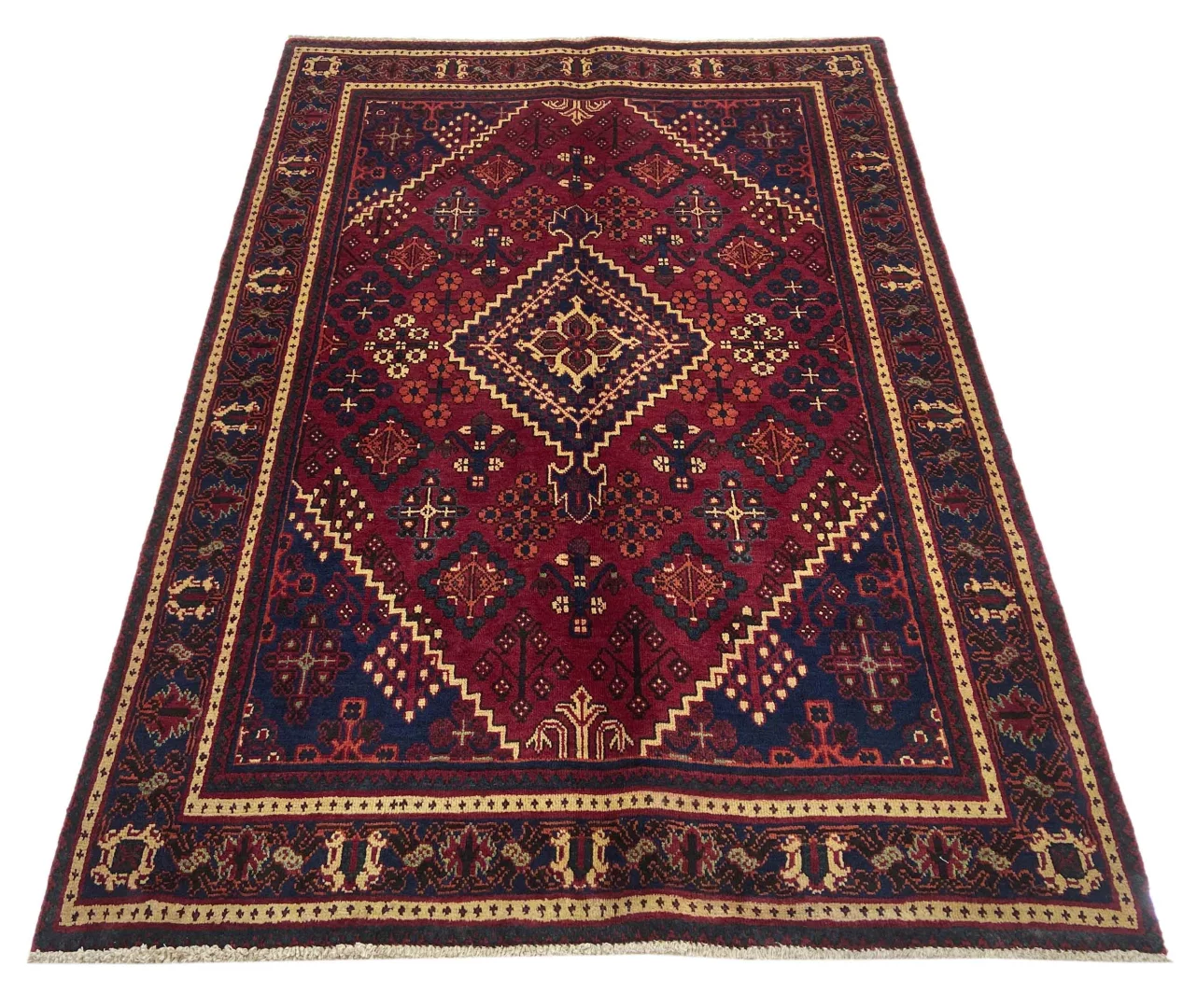 meymeh-orientteppich-200-x-139-cm-handgeknupft-fur-teppiche-hohe-qualitat-1 Orientteppich Meymeh 200 x 139 cm Wolle handgeknüpft