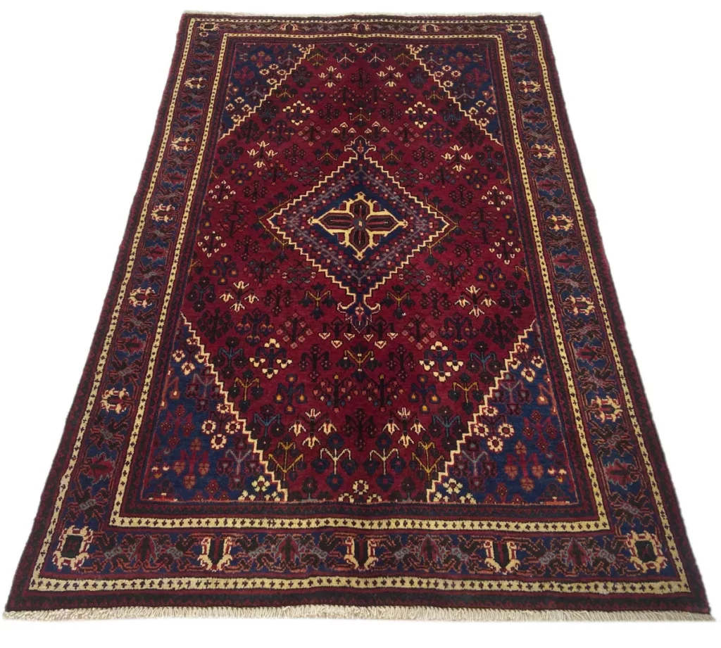 Orientteppich Meymeh 206 x 128 cm Wolle handgeknüpft
