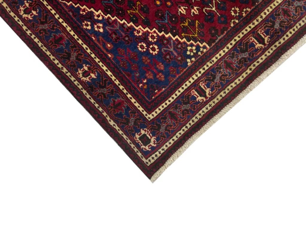 Orientteppich Meymeh 206 x 128 cm Wolle handgeknüpft