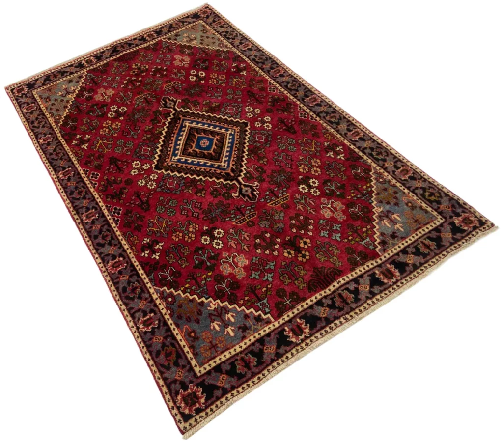 Orientteppich Meymeh 207x128 cm Wolle handgeknüpft
