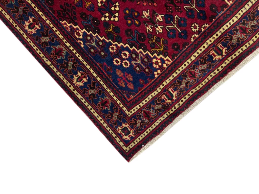 Orientteppich Meymeh 208 x 130 cm Wolle handgeknüpft