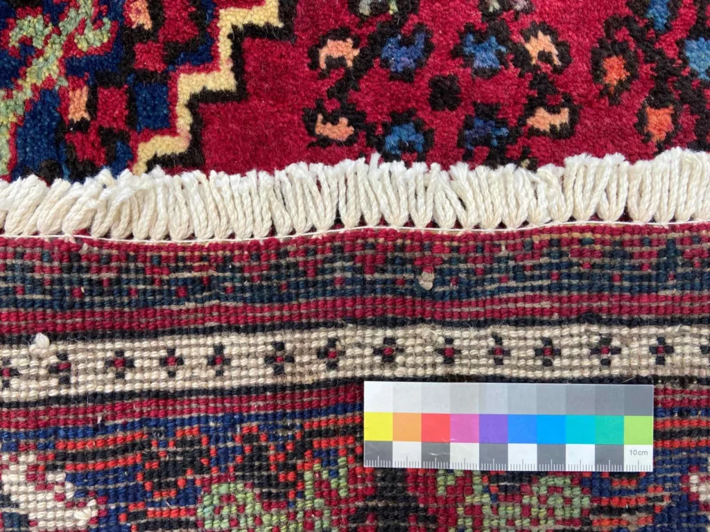 Orientteppich Meymeh 208 x 130 cm Wolle handgeknüpft